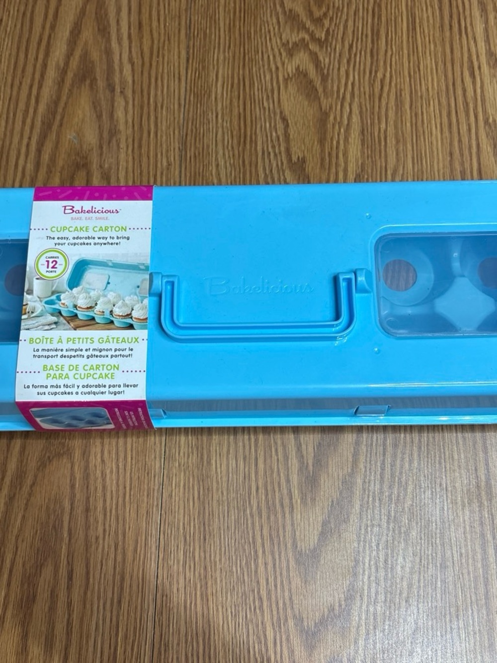 Bakelicious Blue Cupcake Carrier